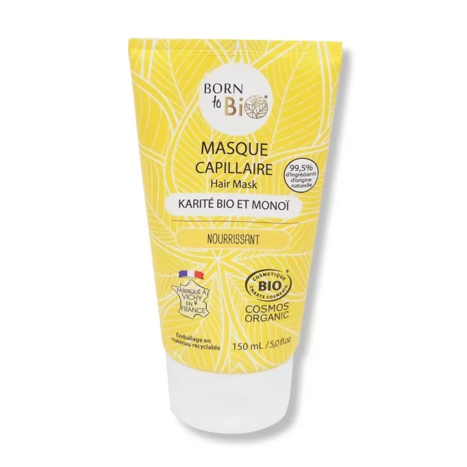 Masque capillaire karité et monoï - Certifié bio