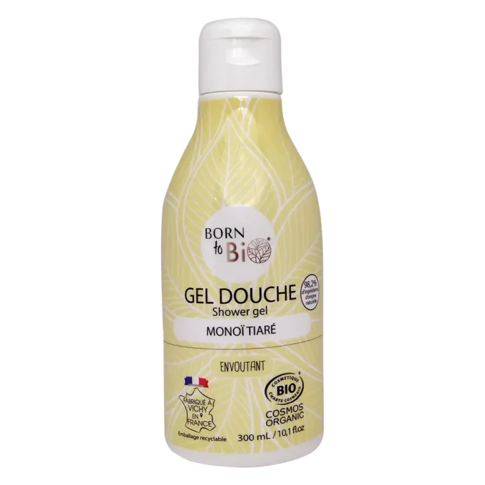 Born to Bio - Gel Douche Monoï Tiaré Bio